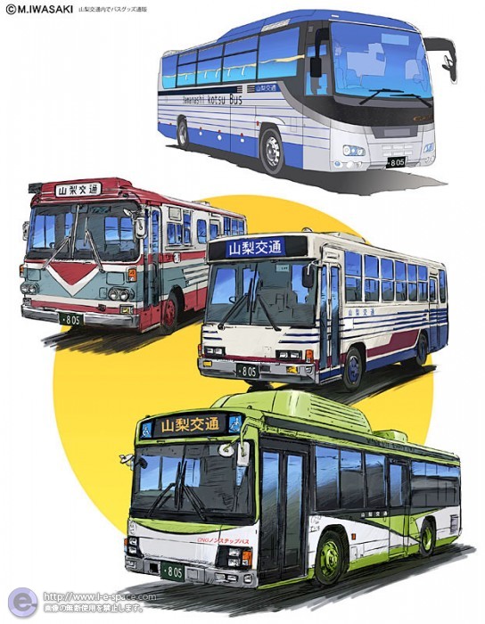 乗り物カットイラスト 自動車と写実と線画と乗り物とバスのイラスト イラストレーター検索 Illustrator E Space