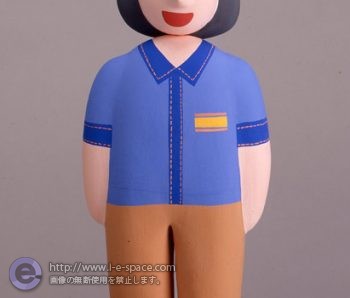 ミニストップのユニフォーム(女性)