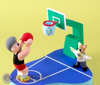 フリースローを決める