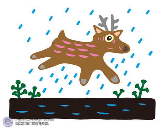 雨の帰り道