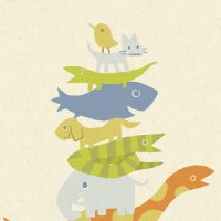 Animal tower