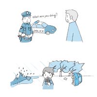 “かんたん英語日記”　挿絵14