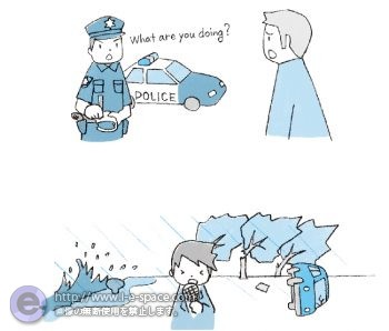 “かんたん英語日記”　挿絵14