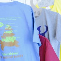 Tシャツ “Yakushima sea animal tower”