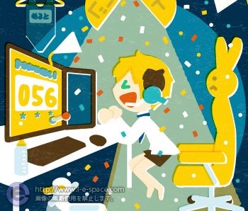 ぽむ・めると氏 自作のくじ自ら当てる：ぽむ・めるとファンアート