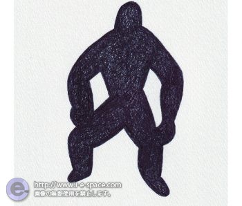 黒い男