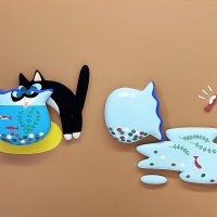 ネコのいたずら