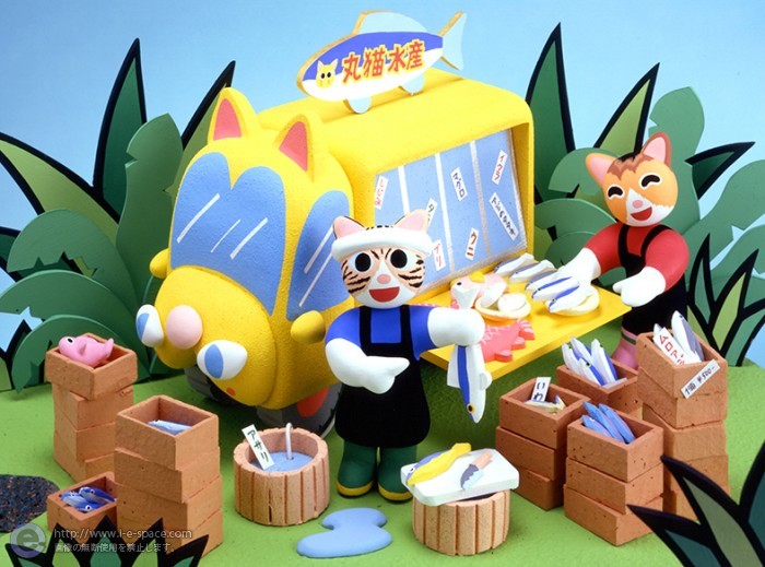 立体動物カレンダー　5月・6月
